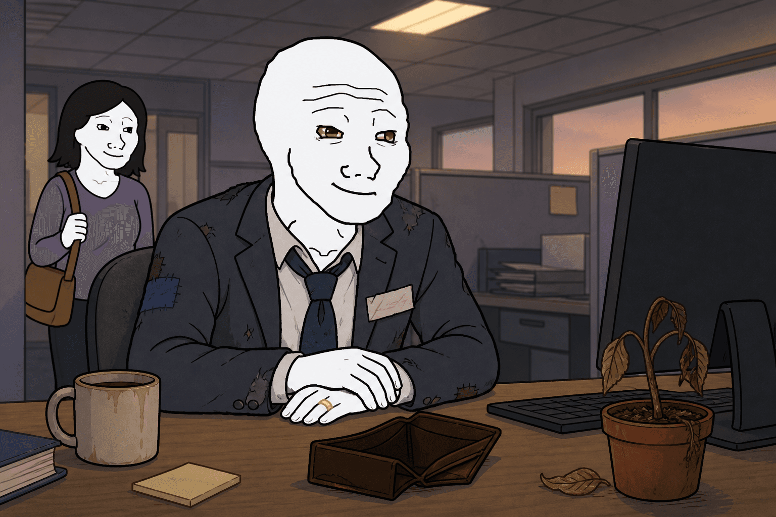 Married Broke Man — Chapter 2: He went to work